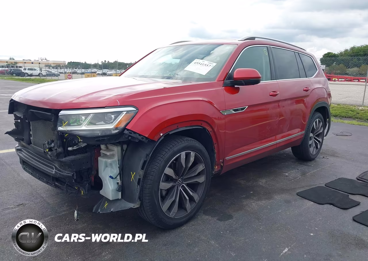 2022 Volkswagen Atlas 3.6L V6 Sel Premium R-Line VIN:1V2FR2CA6NC506100 - 2