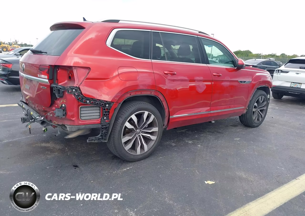 2022 Volkswagen Atlas 3.6L V6 Sel Premium R-Line VIN:1V2FR2CA6NC506100 - 4