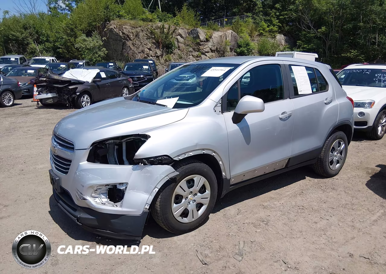 2016 Chevrolet Trax Ls VIN:3GNCJKSB5GL257177 - 2