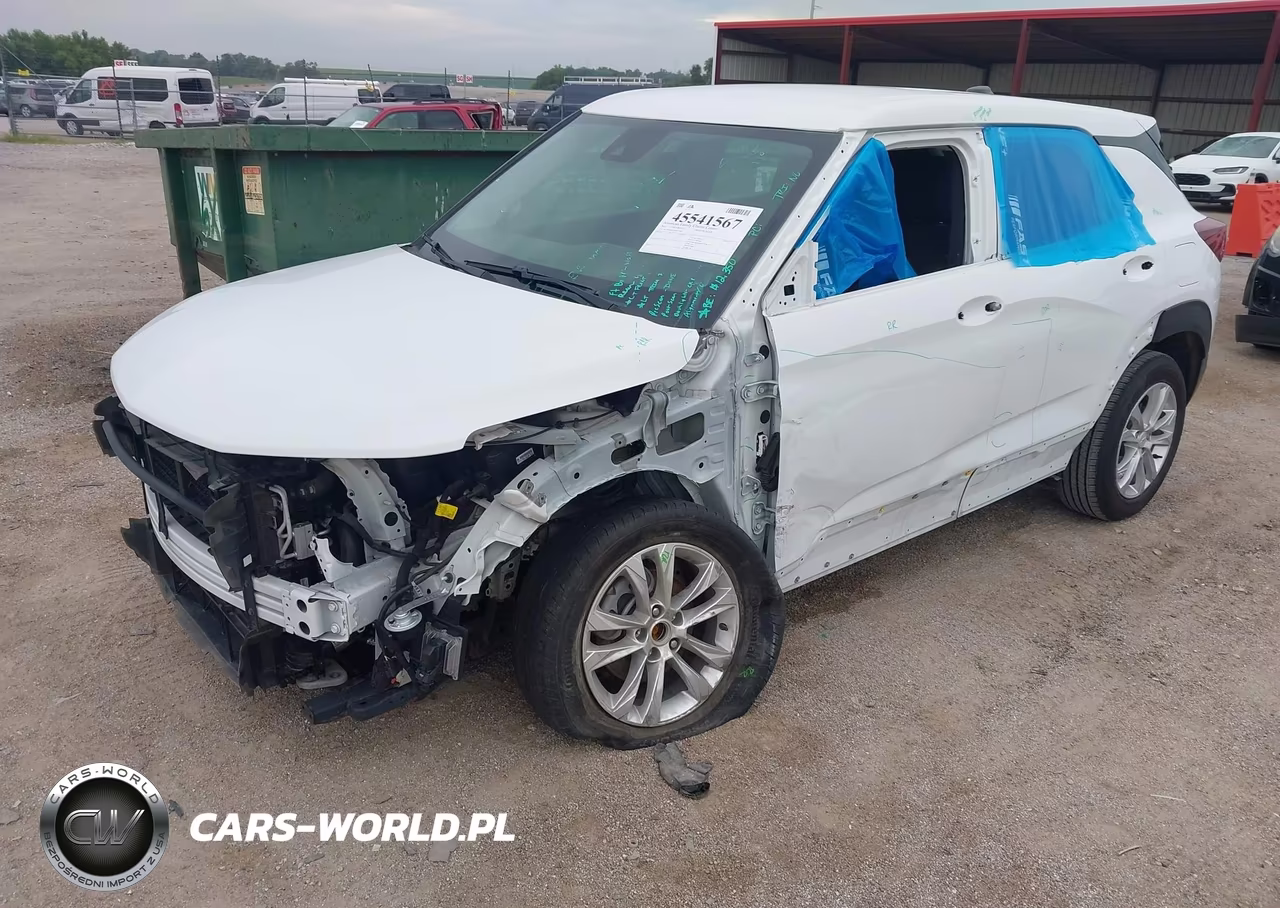2022 Chevrolet Trailblazer Fwd Ls VIN:KL79MMS2XNB113805 - 2