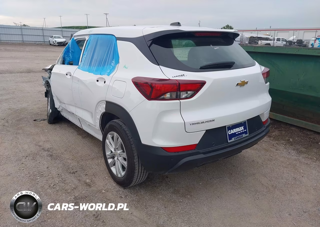 2022 Chevrolet Trailblazer Fwd Ls VIN:KL79MMS2XNB113805 - 3