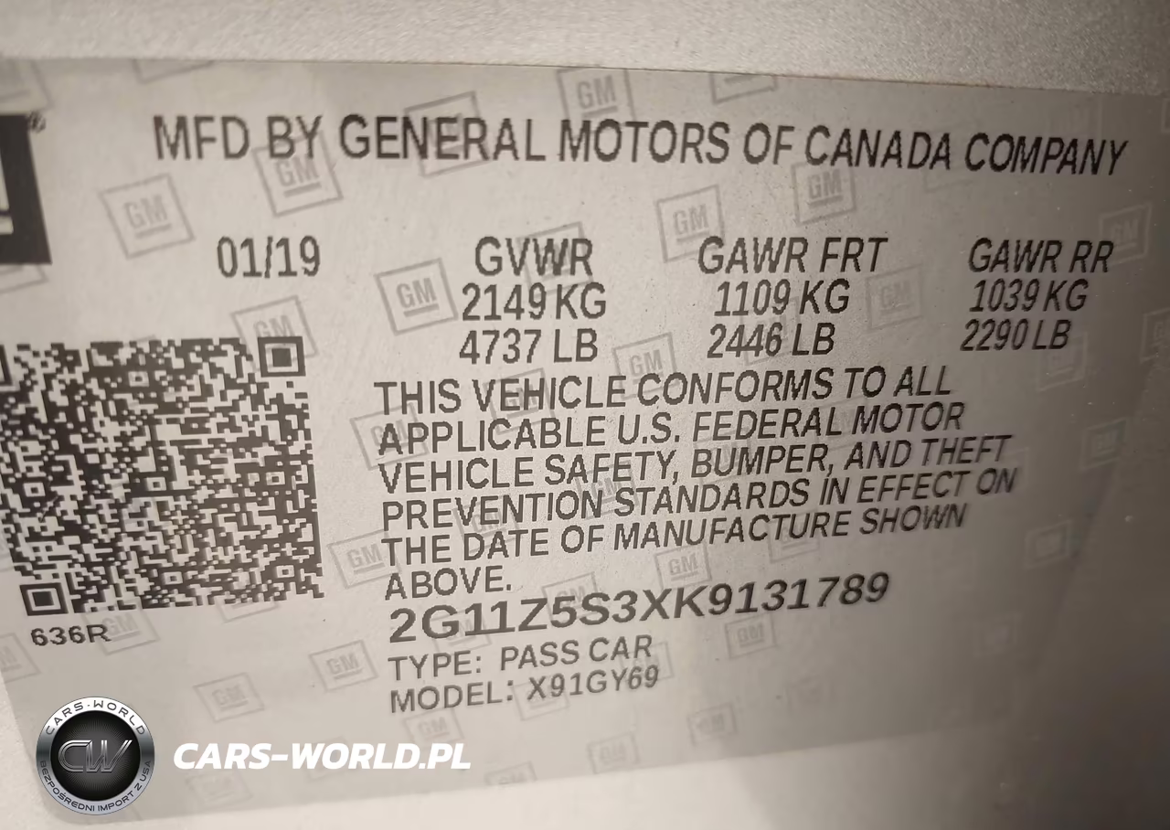 2019 Chevrolet Impala Lt VIN:2G11Z5S3XK9131789 - 9
