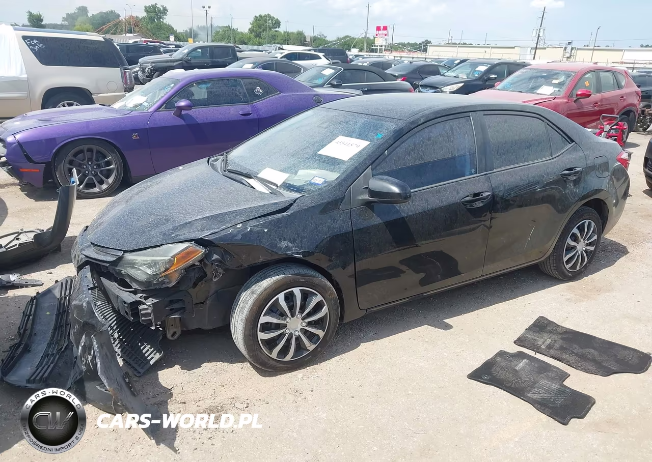 2017 Toyota Corolla Le VIN:5YFBURHE5HP668606 - 2