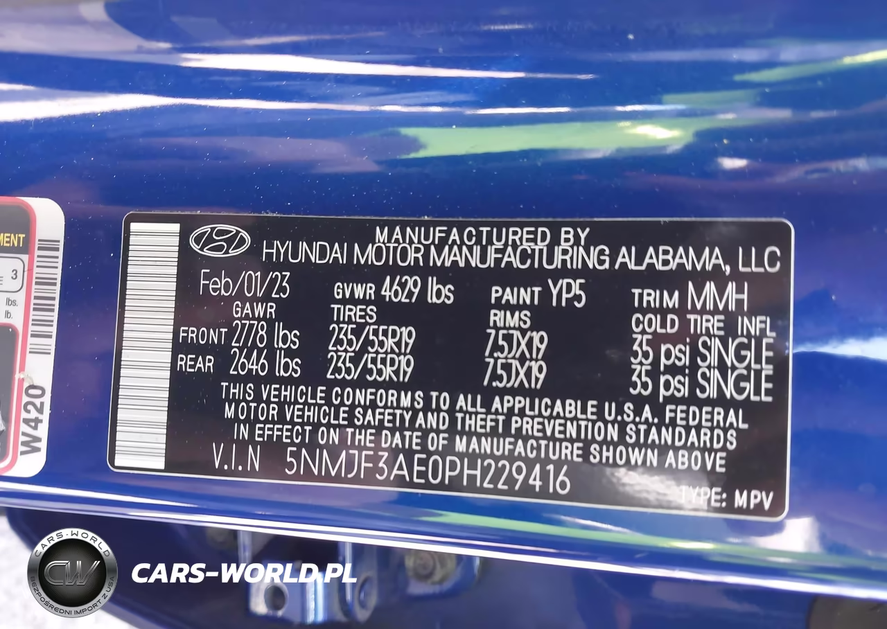 2023 Hyundai Tucson Sel VIN:5NMJF3AE0PH229416 - 9