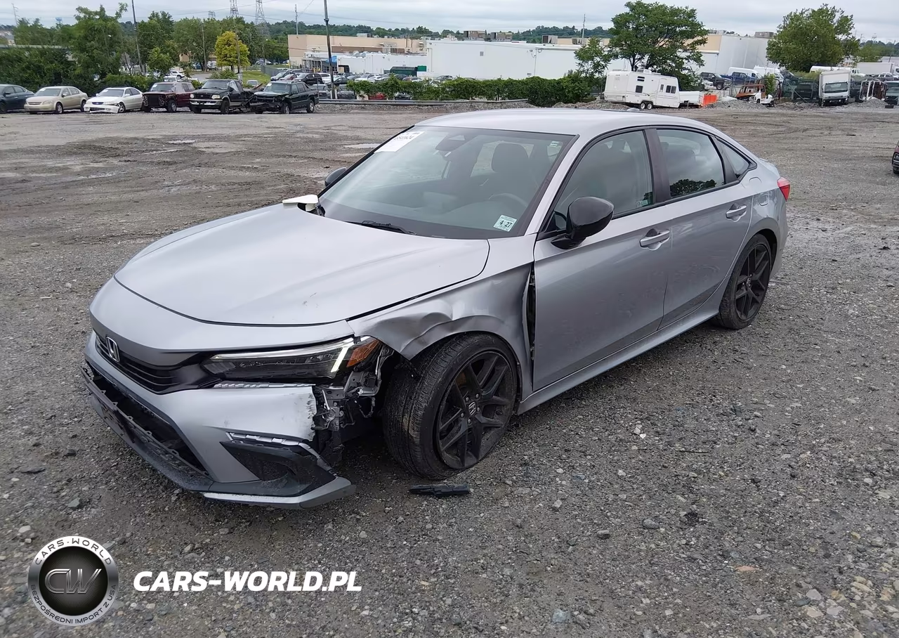 2022 Honda Civic Sport VIN:2HGFE2F56NH576769 - 2