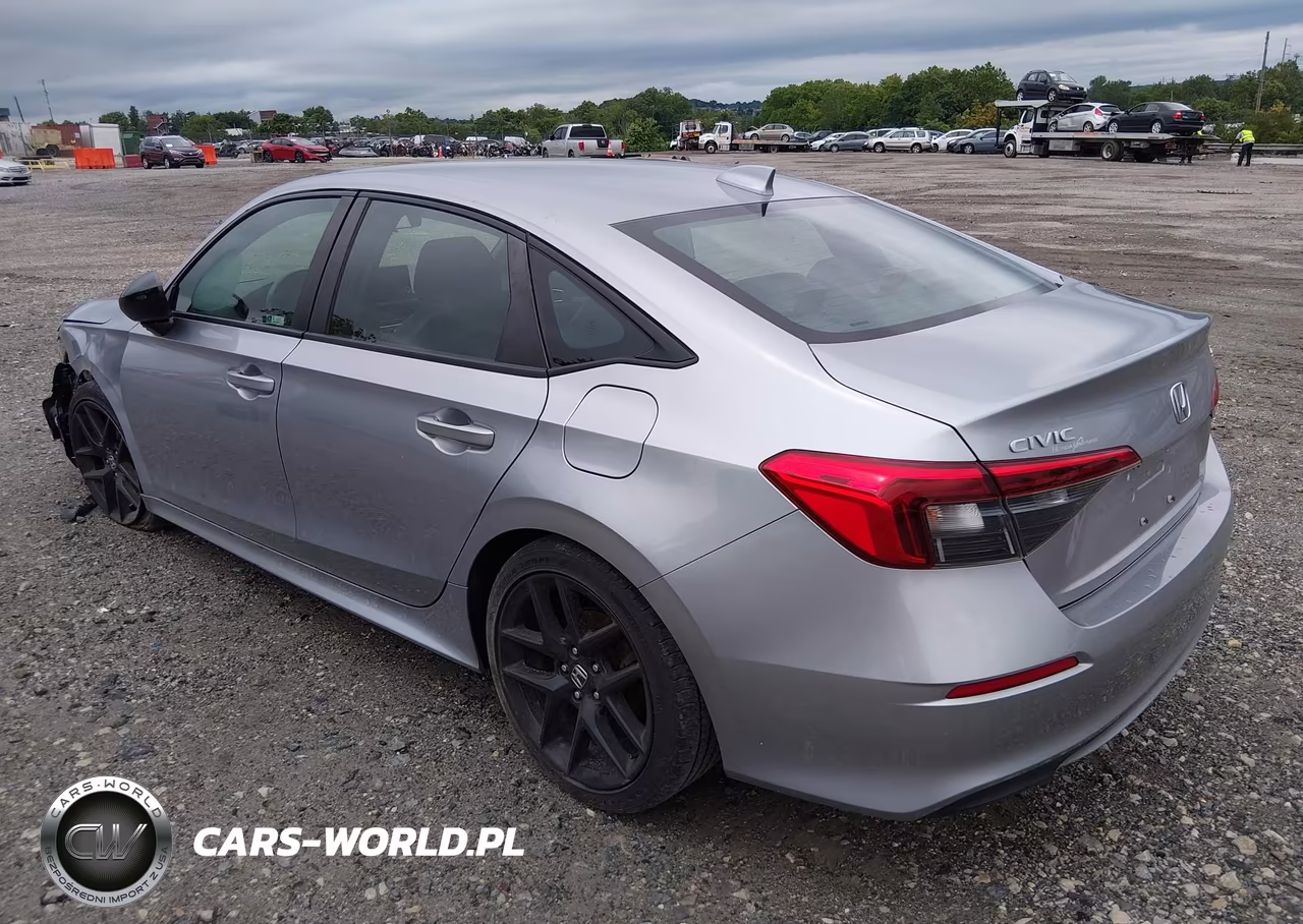 2022 Honda Civic Sport VIN:2HGFE2F56NH576769 - 3