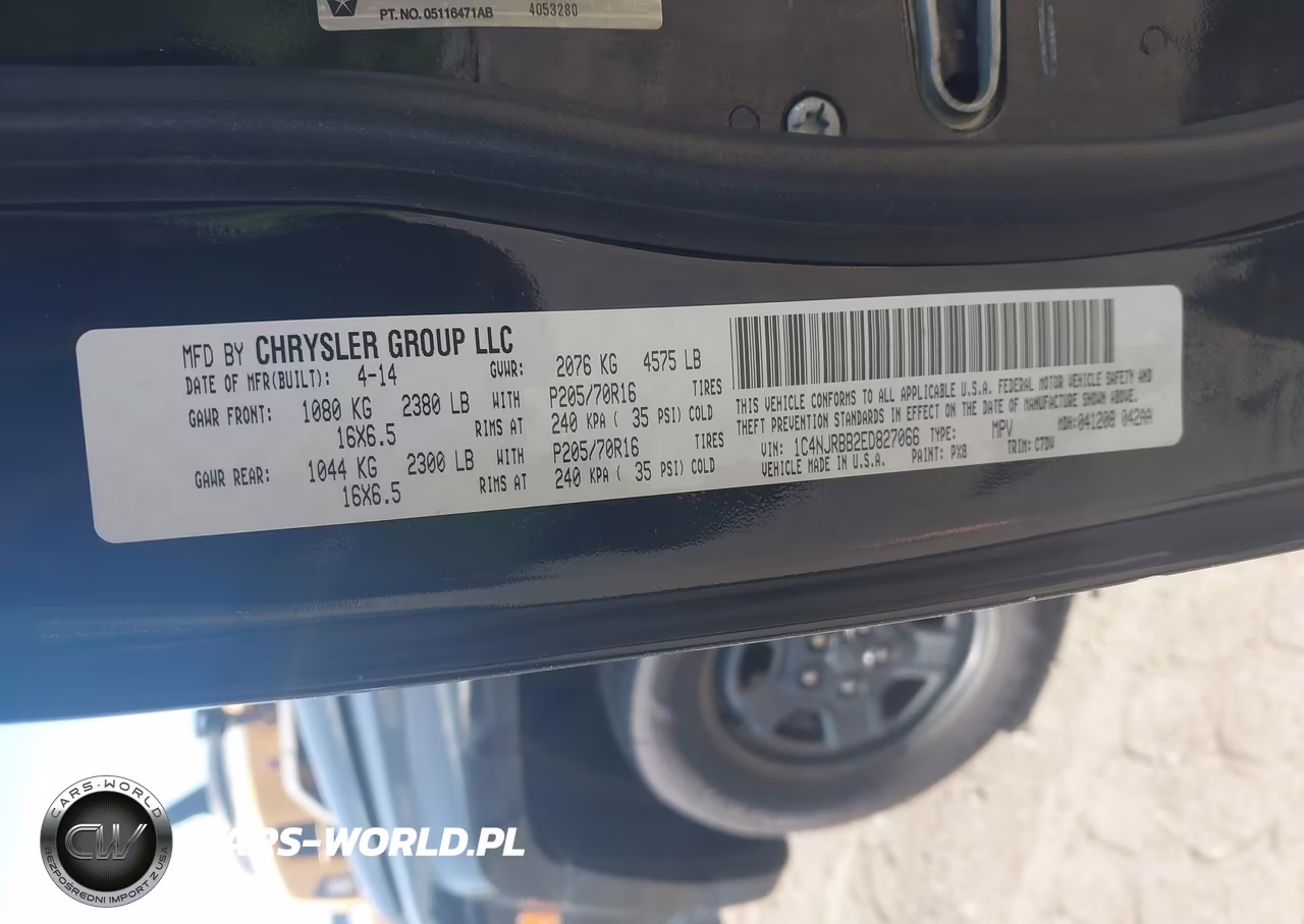 2014 Jeep Patriot Sport VIN:1C4NJRBB2ED827066 - 9