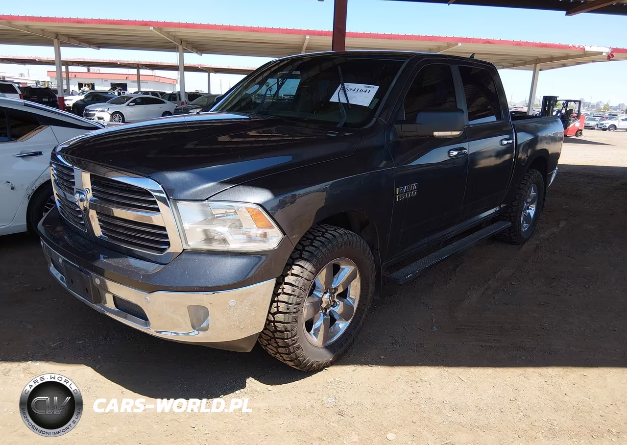 2017 Ram 1500 Slt VIN:1C6RR7LG8HS778536 - 2