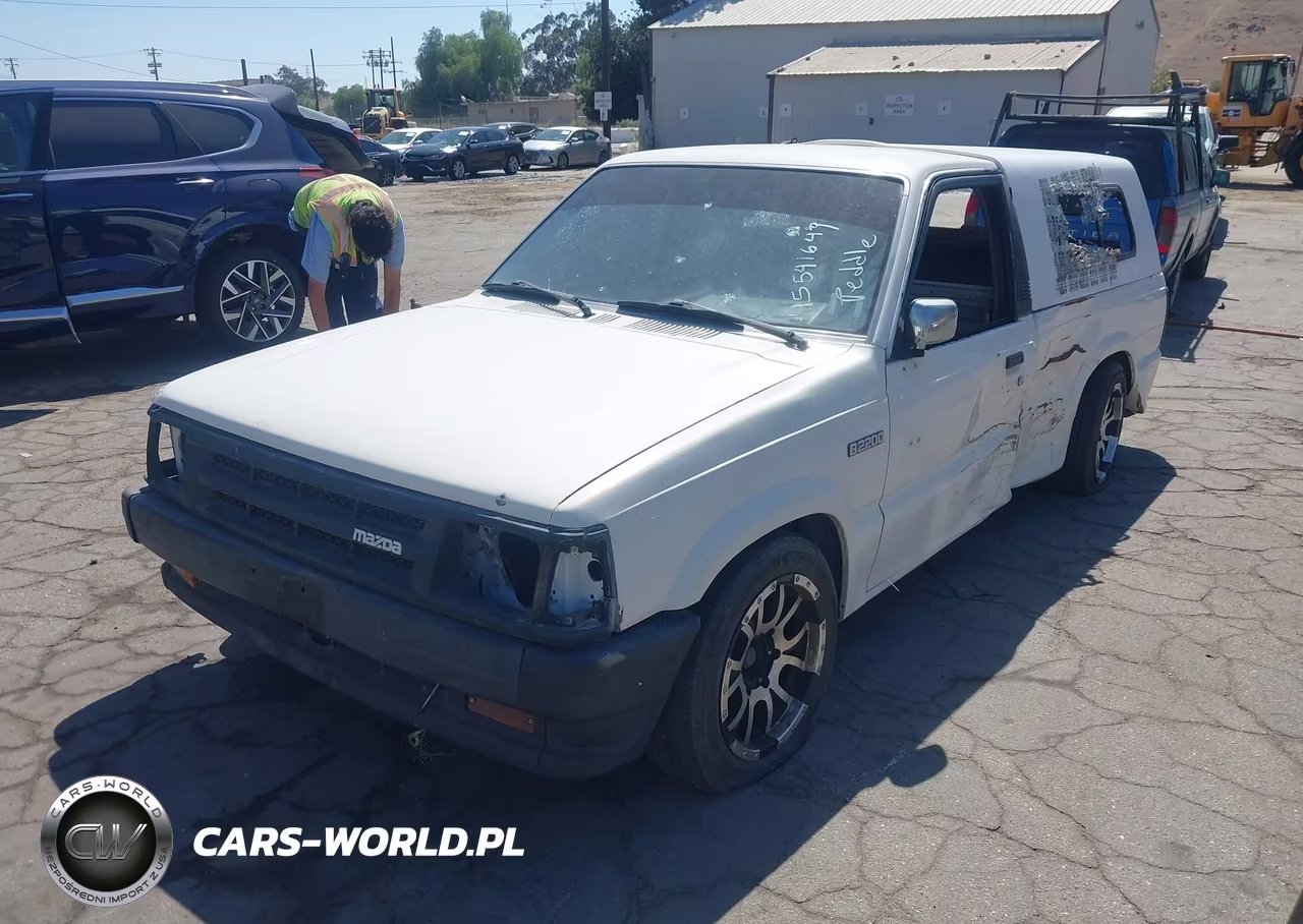 1986 Mazda B2000 VIN:JM2UF1111G0604580 - 2
