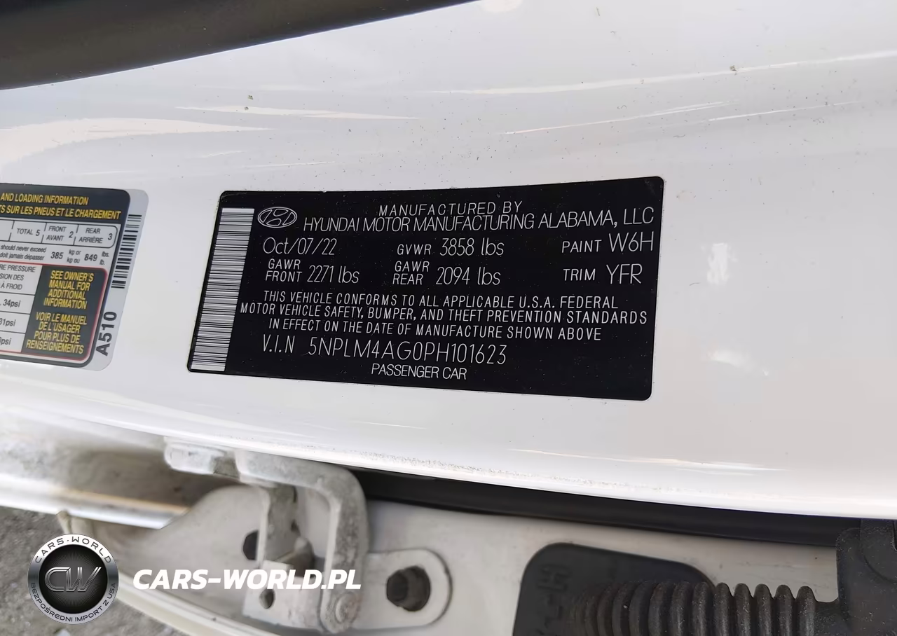 2023 Hyundai Elantra Sel VIN:5NPLM4AG0PH101623 - 9
