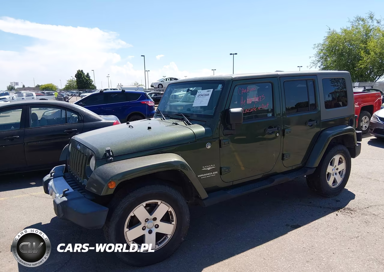 2008 Jeep Wrangler Unlimited Sahara VIN:1J4GA59168L551963 - 2