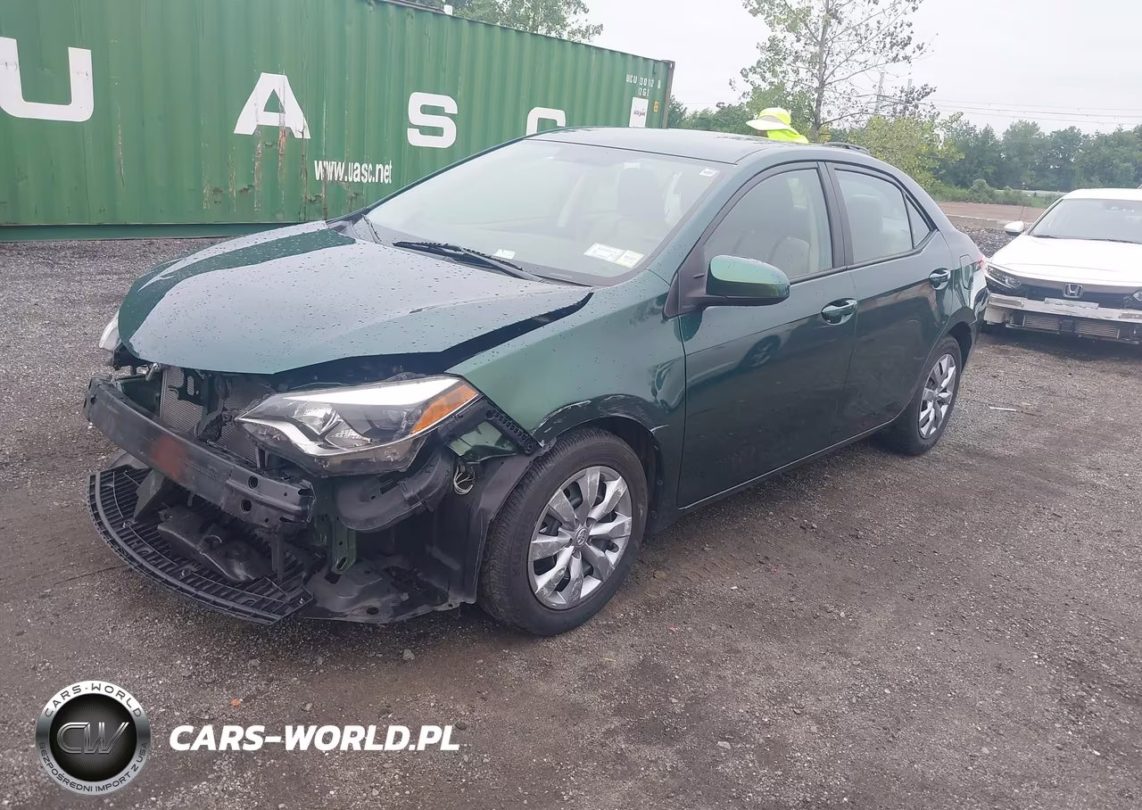 2015 Toyota Corolla Le VIN:2T1BURHE4FC376748 - 2