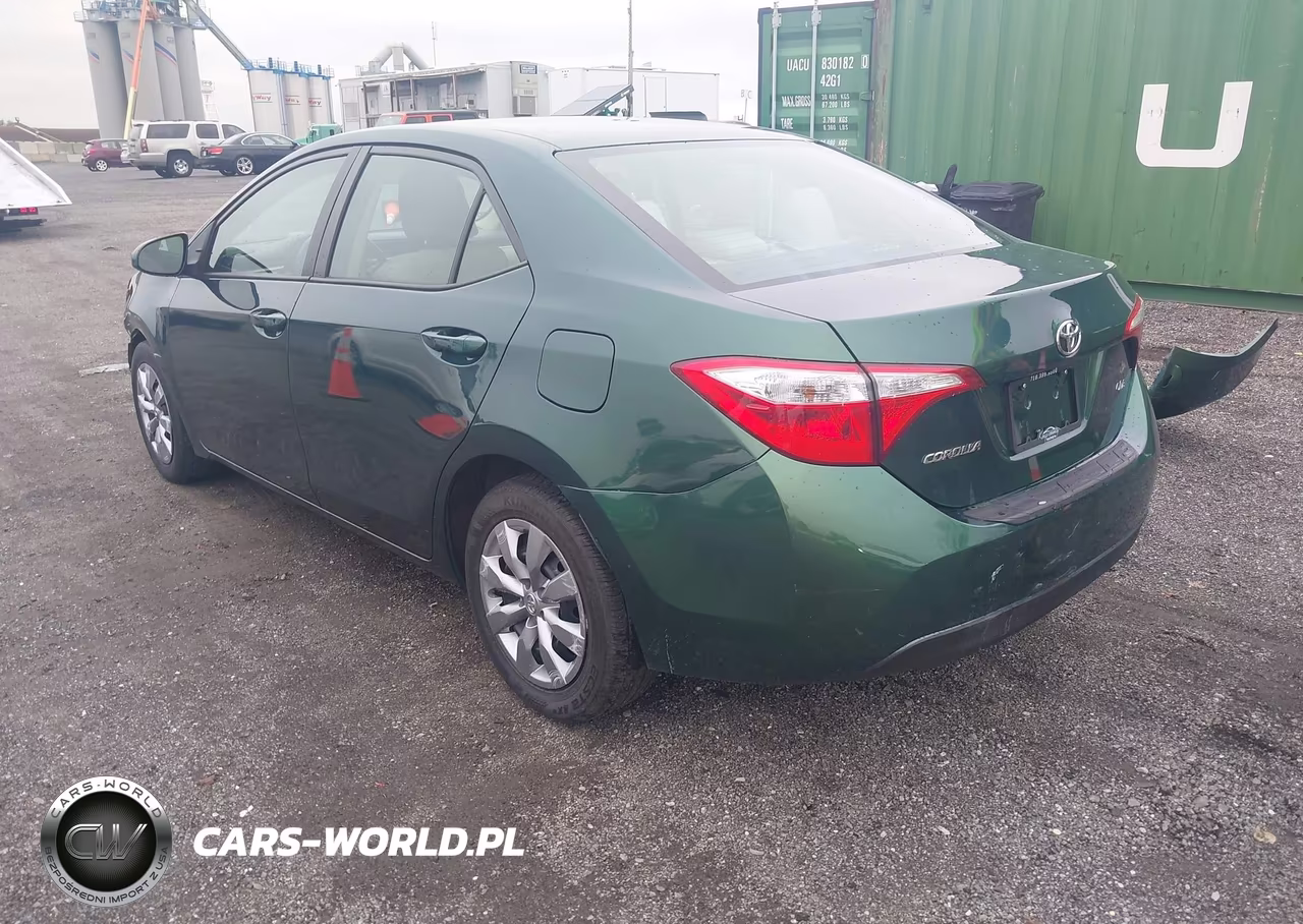 2015 Toyota Corolla Le VIN:2T1BURHE4FC376748 - 3