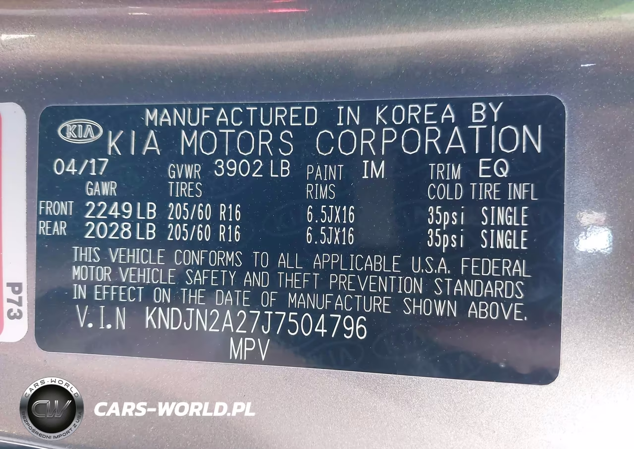 2018 Kia Soul VIN:KNDJN2A27J7504796 - 9