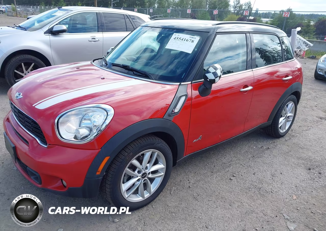 2013 Mini Countryman Cooper S VIN:WMWZC5C51DWP32124 - 2