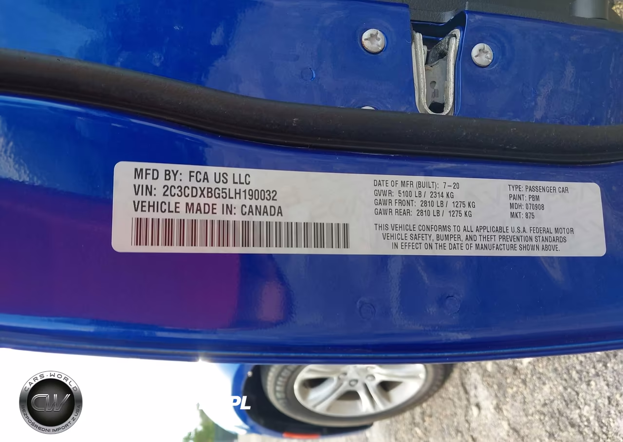 2020 Dodge Charger Sxt Rwd VIN:2C3CDXBG5LH190032 - 9