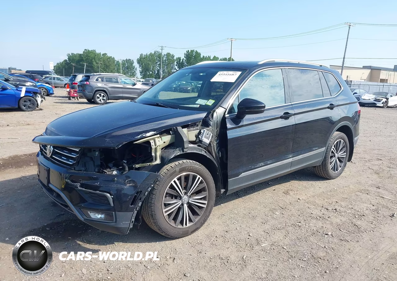 2019 Volkswagen Tiguan 2.0T Se-2.0T Sel-2.0T Sel R-Line-2.0T Sel R-Line Black VIN:3VV2B7AX6KM071891 - 2