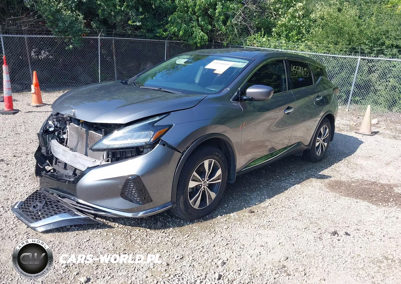 2022 Nissan Murano S VIN:5N1AZ2AS3NC117370 - 2