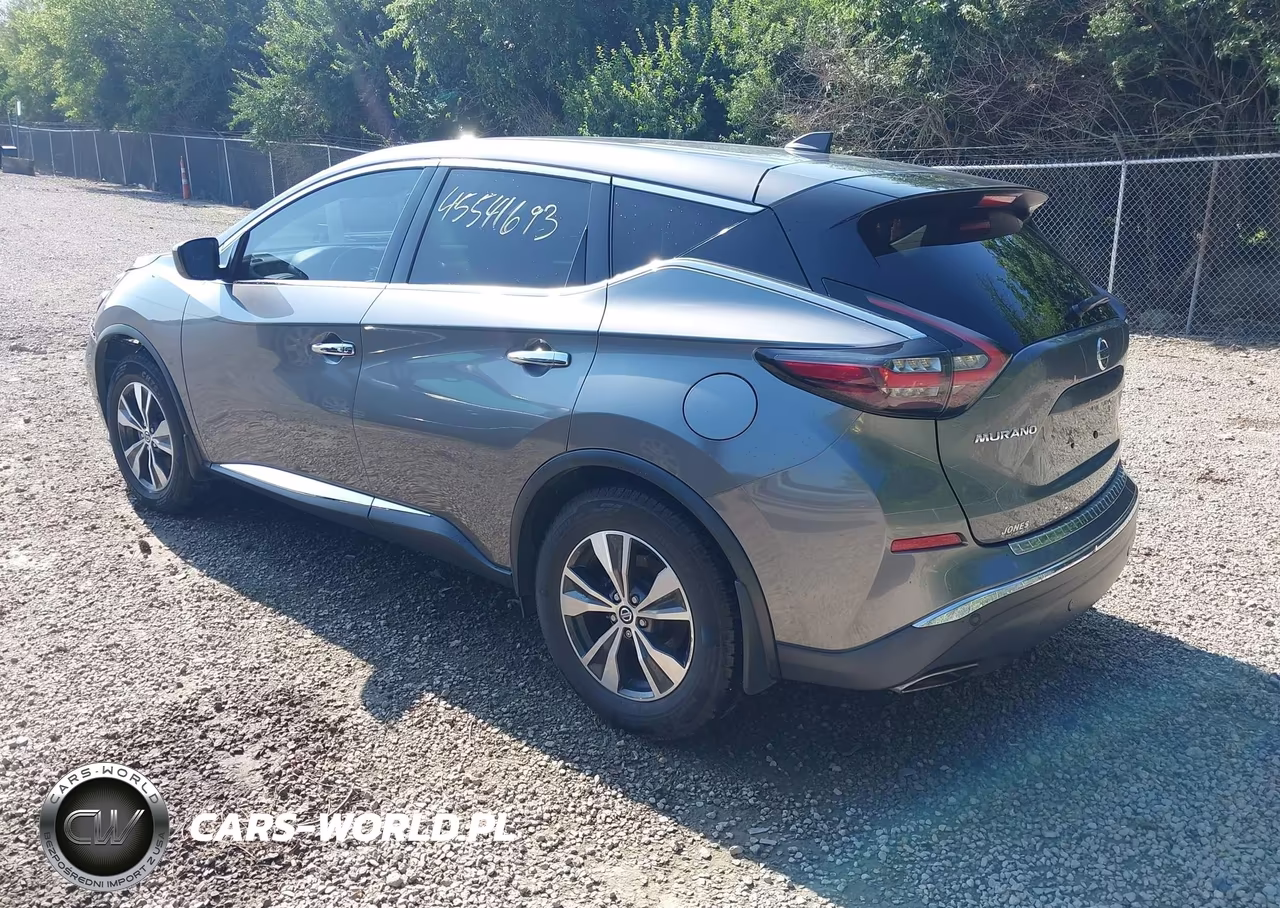 2022 Nissan Murano S VIN:5N1AZ2AS3NC117370 - 3