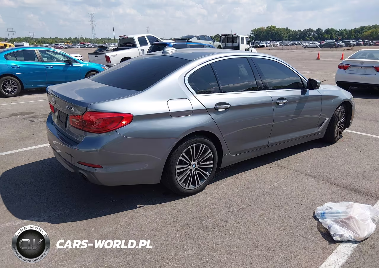 2018 BMW 530I VIN:WBAJA5C56JWA57601 - 4
