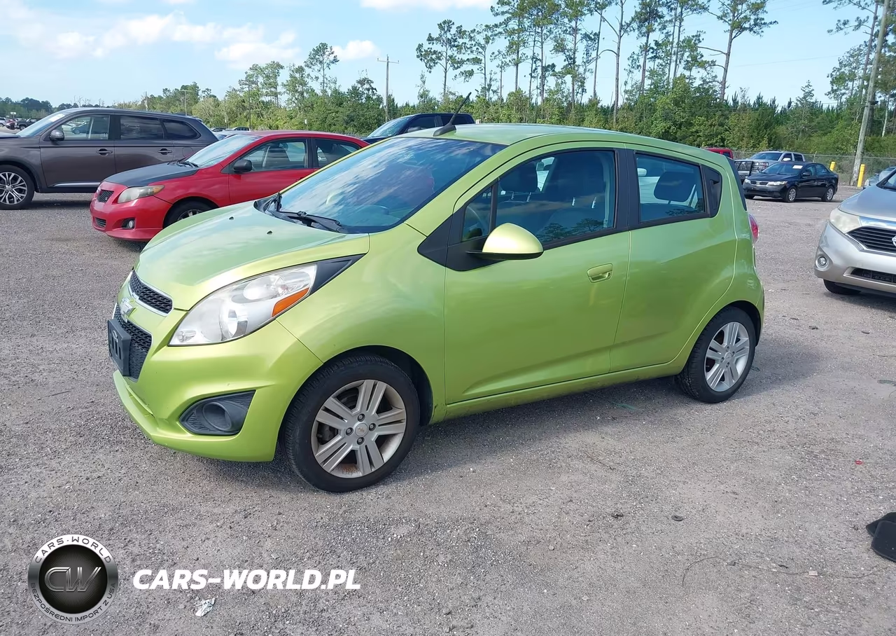 2013 Chevrolet Spark 1Lt Auto VIN:KL8CD6S94DC511465 - 2