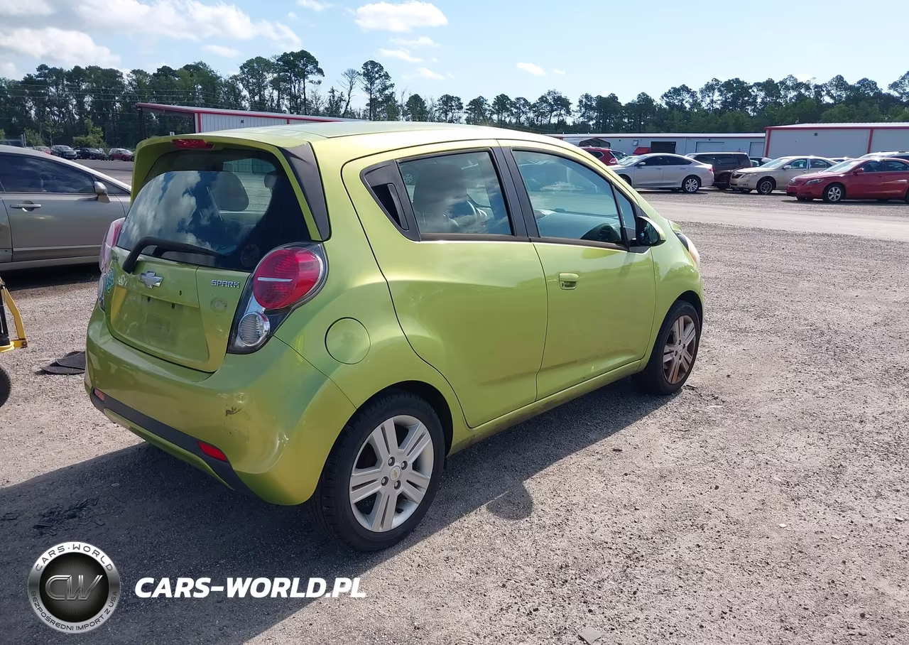 2013 Chevrolet Spark 1Lt Auto VIN:KL8CD6S94DC511465 - 4