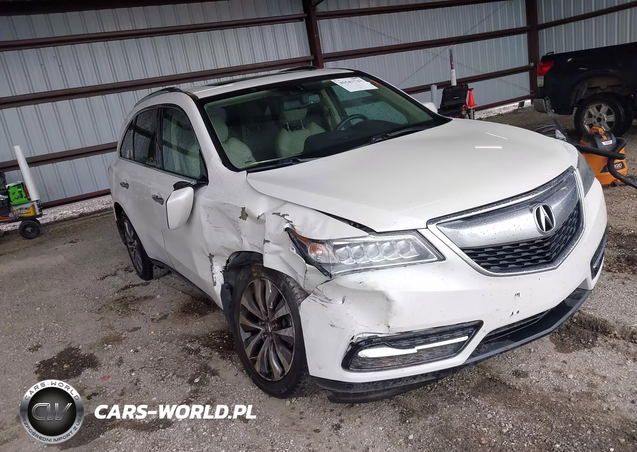 2014 Acura Mdx Tech-Entertainment Pkg