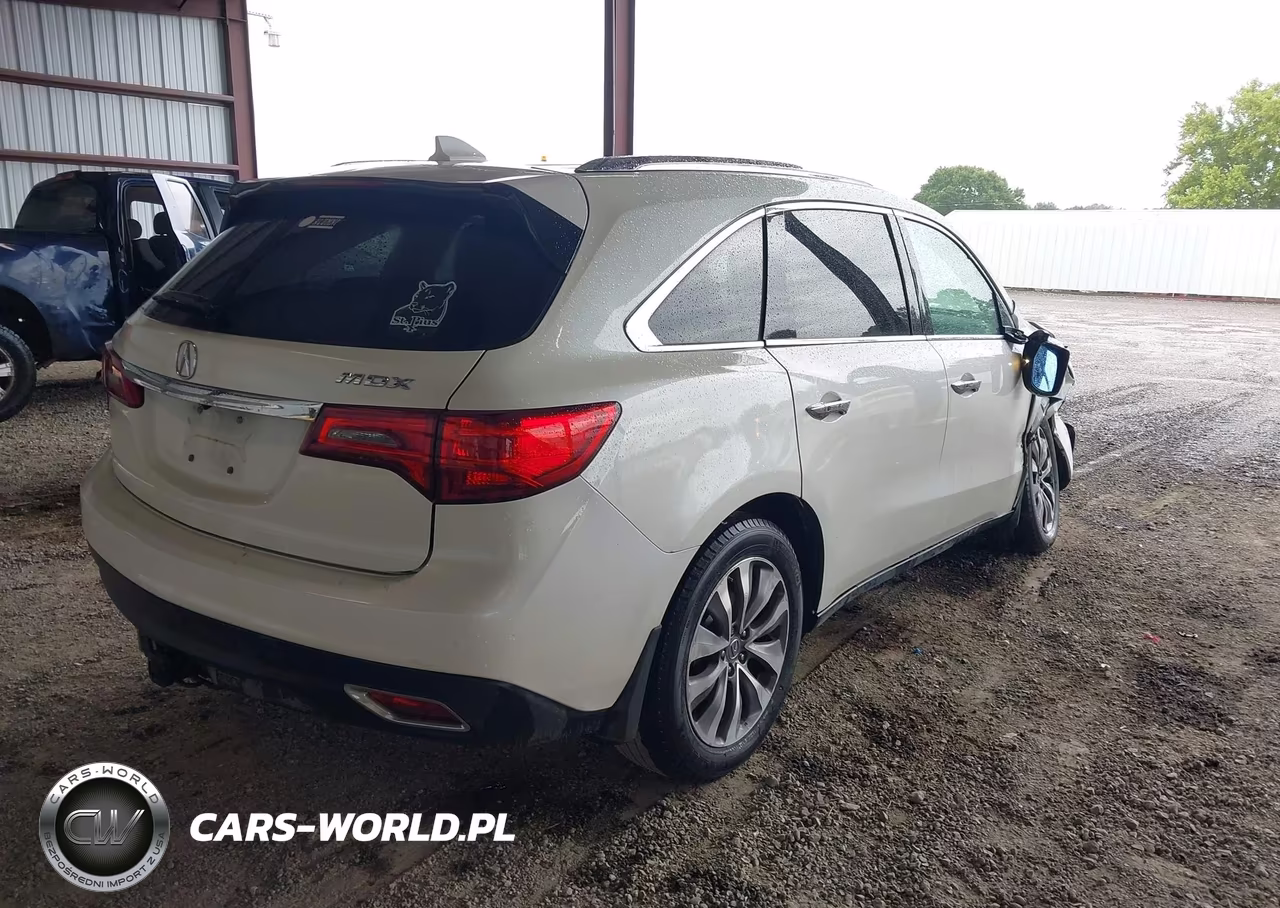 2014 Acura Mdx Tech-Entertainment Pkg VIN:5FRYD3H66EB017880 - 4