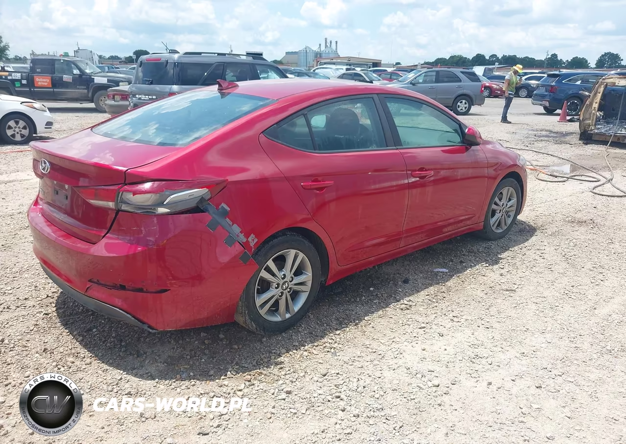 2017 Hyundai Elantra Value Edition VIN:KMHD84LF1HU283400 - 4