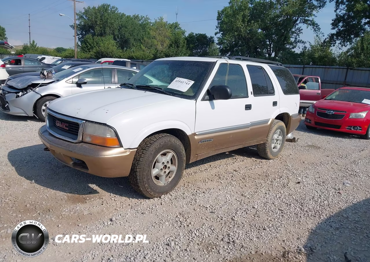 2000 GMC Jimmy Slt VIN:1GKDT13W3Y2204505 - 2
