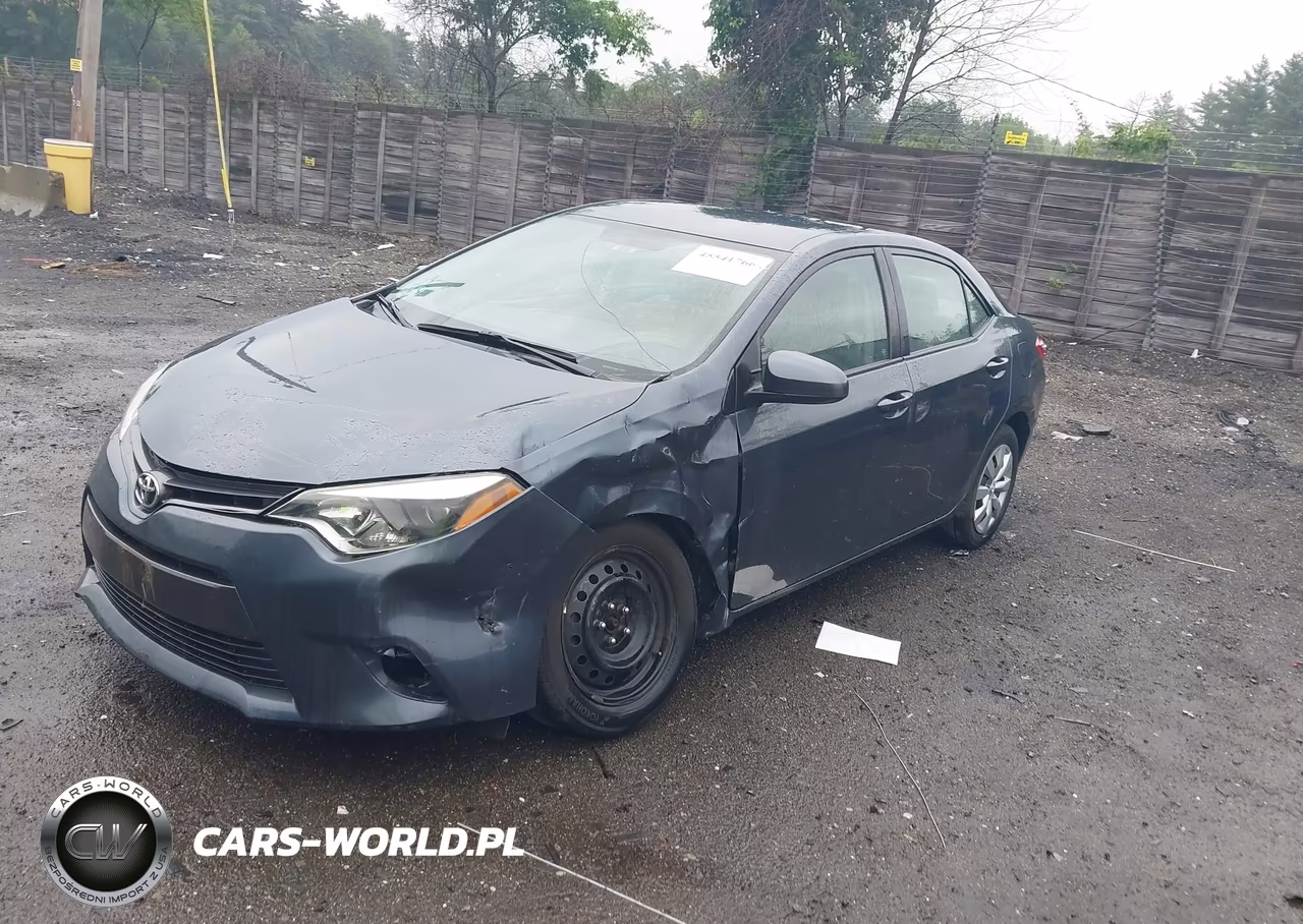 2016 Toyota Corolla Le VIN:2T1BURHE0GC709349 - 2