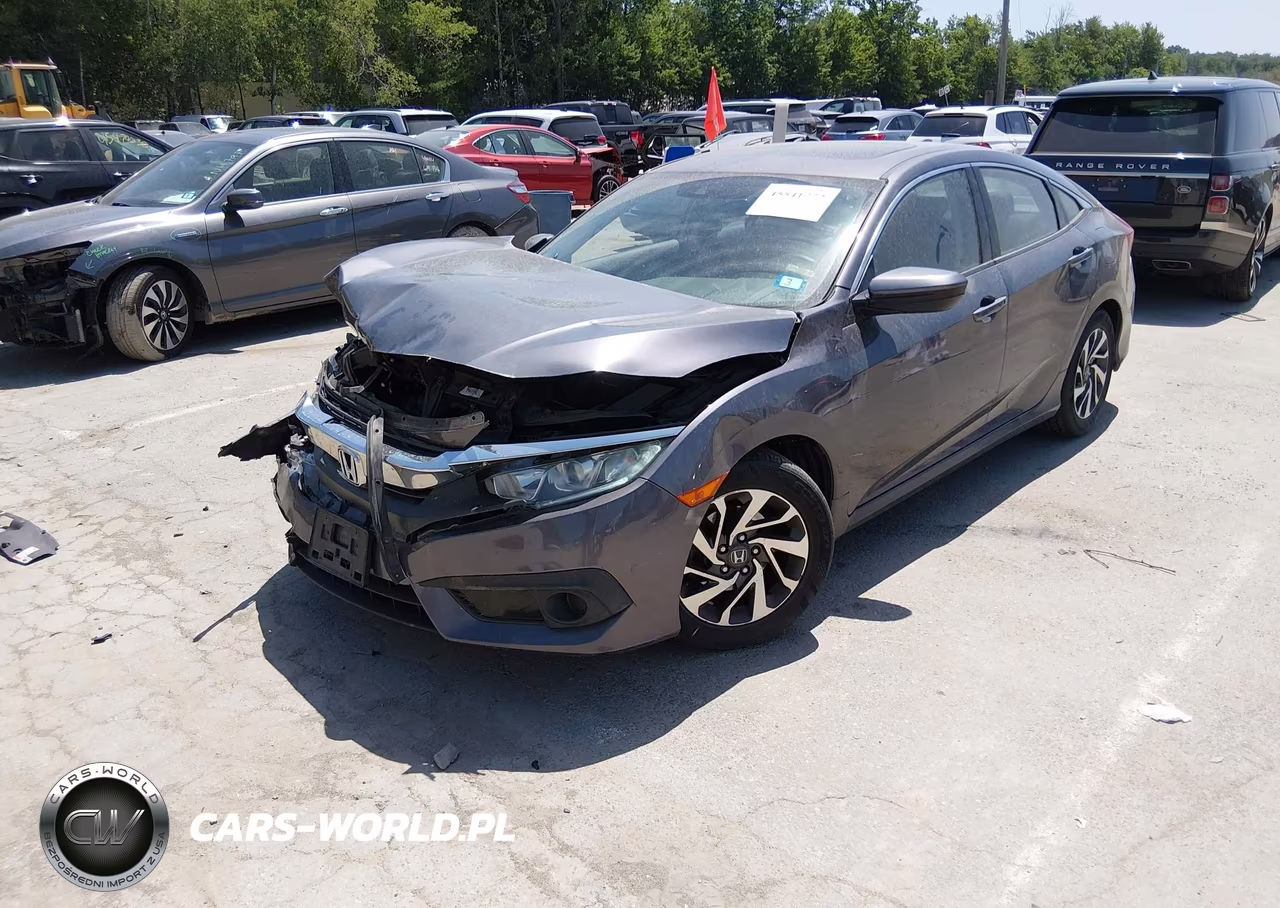 2018 Honda Civic Ex VIN:2HGFC2F86JH548349 - 2