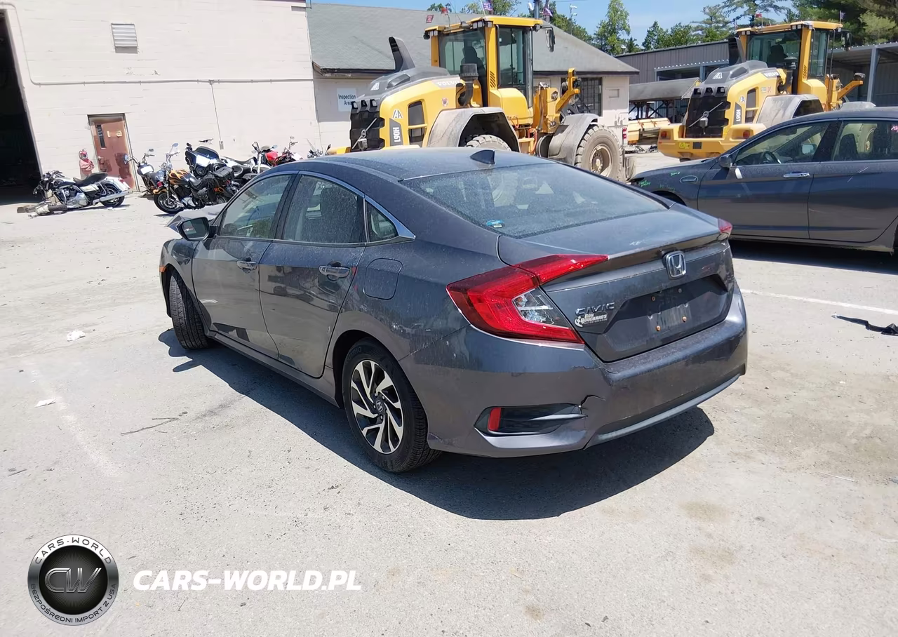 2018 Honda Civic Ex VIN:2HGFC2F86JH548349 - 3