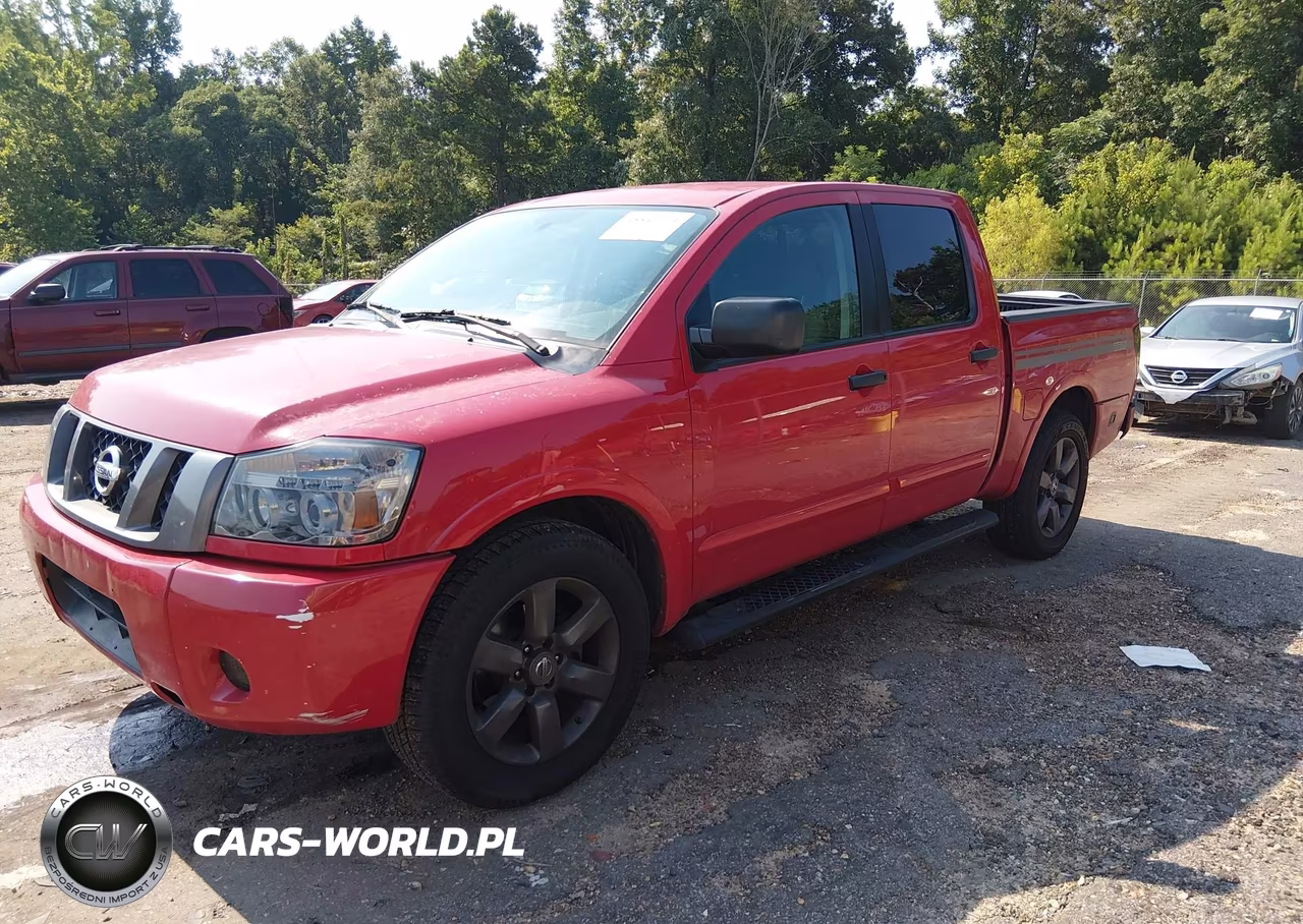 2012 Nissan Titan Sv VIN:1N6BA0EK7CN309629 - 2