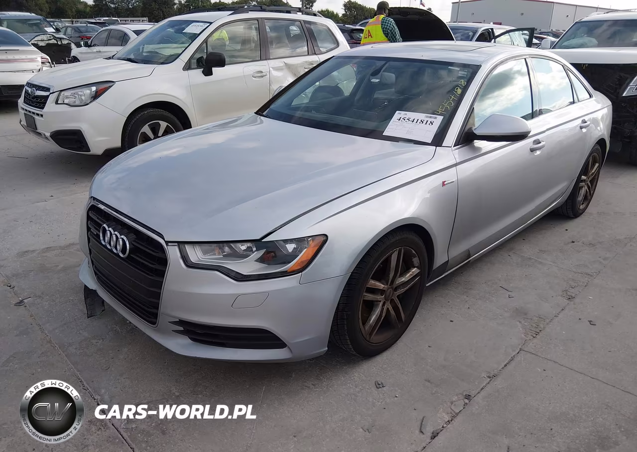 2012 Audi A6 3.0T Premium VIN:WAUBGAFC6CN006496 - 2