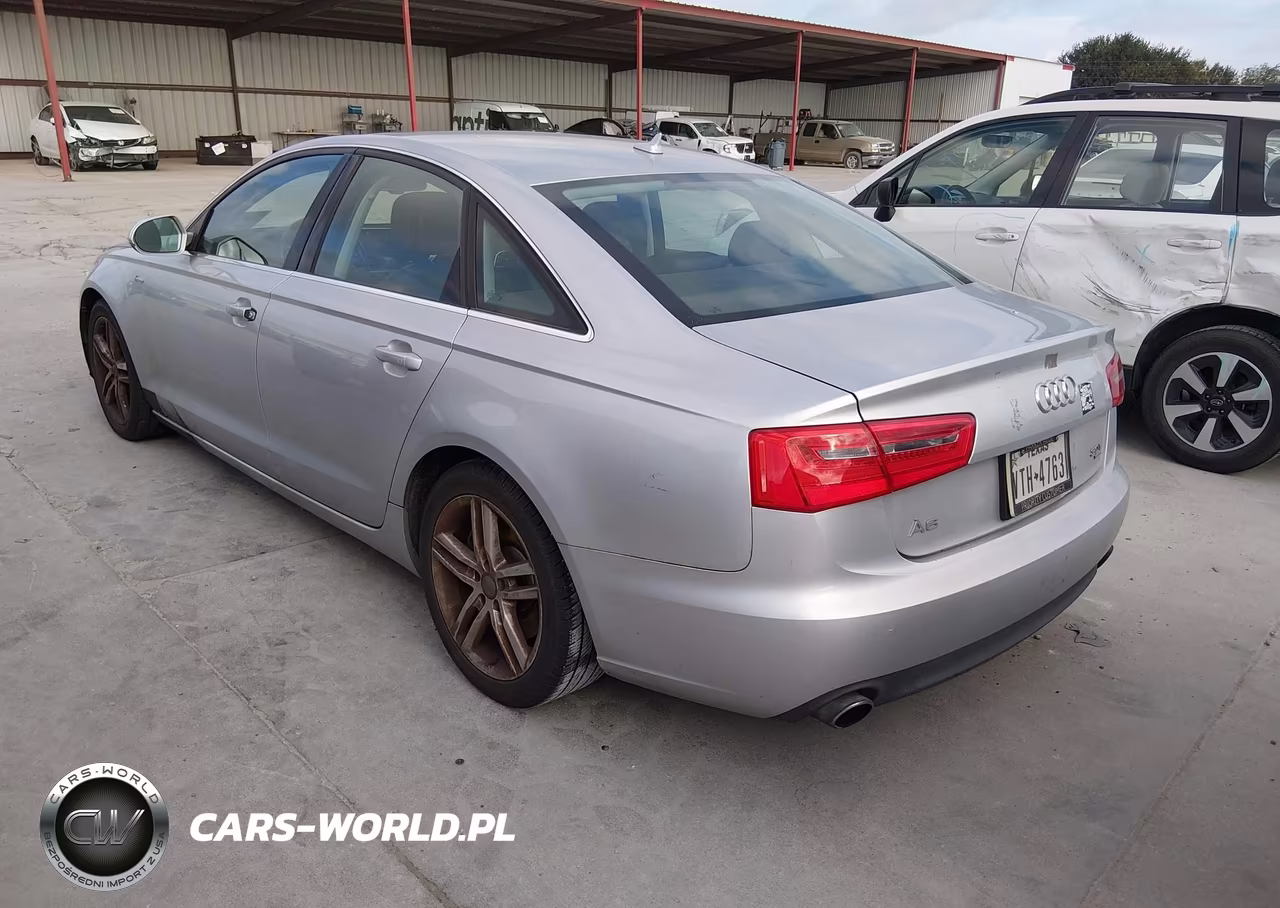 2012 Audi A6 3.0T Premium VIN:WAUBGAFC6CN006496 - 3