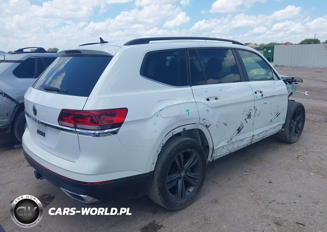 2022 Volkswagen Atlas 3.6L V6 Se W-Technology VIN:1V2JR2CA0NC531973 - 4