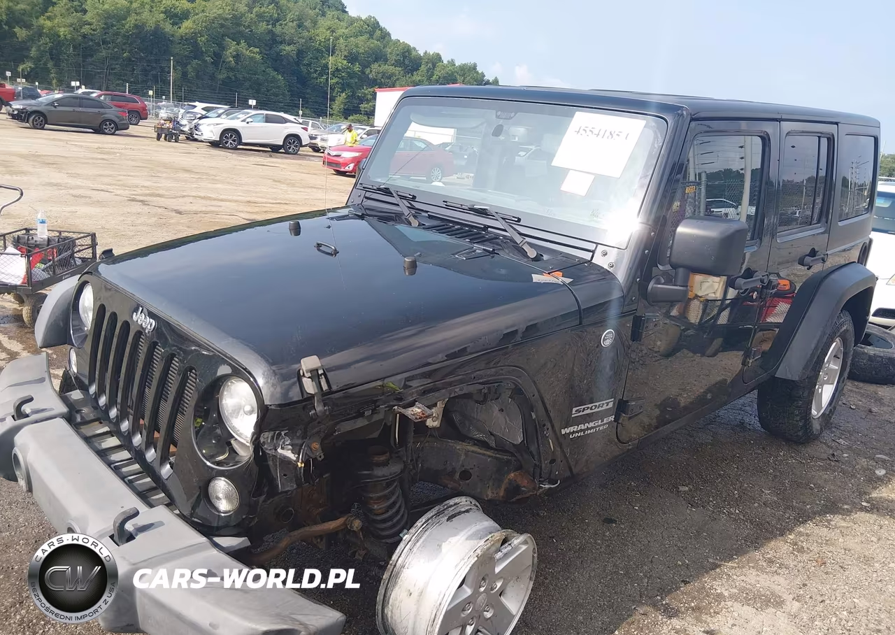 2015 Jeep Wrangler Unlimited Sport VIN:1C4BJWDG3FL519437 - 2