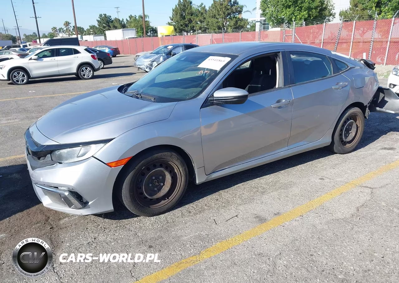 2020 Honda Civic Lx VIN:19XFC2F64LE209651 - 2