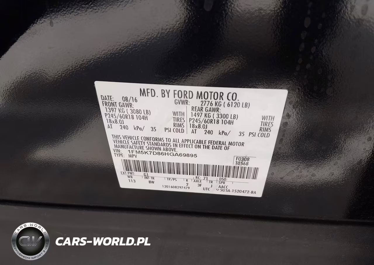 2017 Ford Explorer Xlt VIN:1FM5K7D86HGA69895 - 9