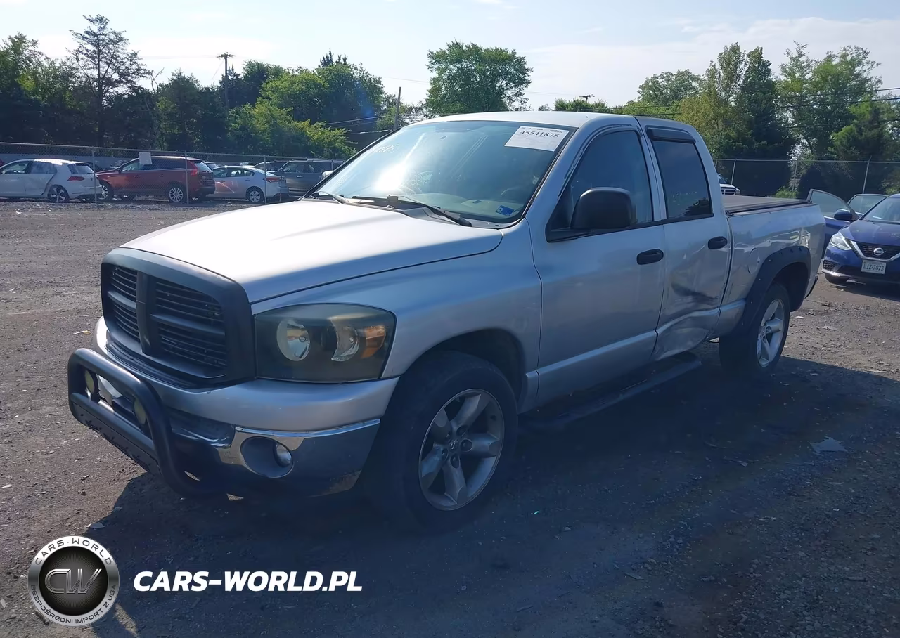 2007 Dodge Ram 1500 Slt VIN:1D7HA18P87S201849 - 2
