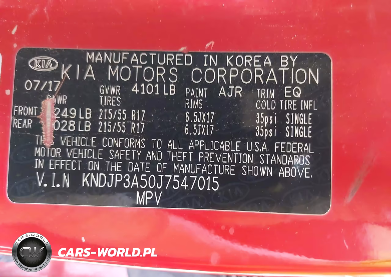 2018 Kia Soul + VIN:KNDJP3A50J7547015 - 9