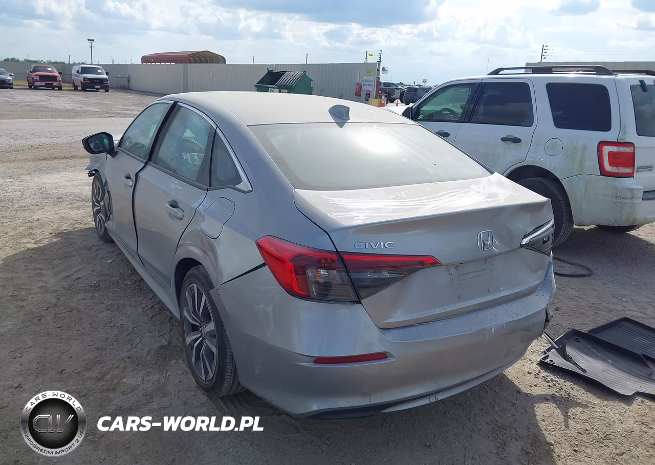 2022 Honda Civic Ex VIN:2HGFE1F70NH319215 - 3