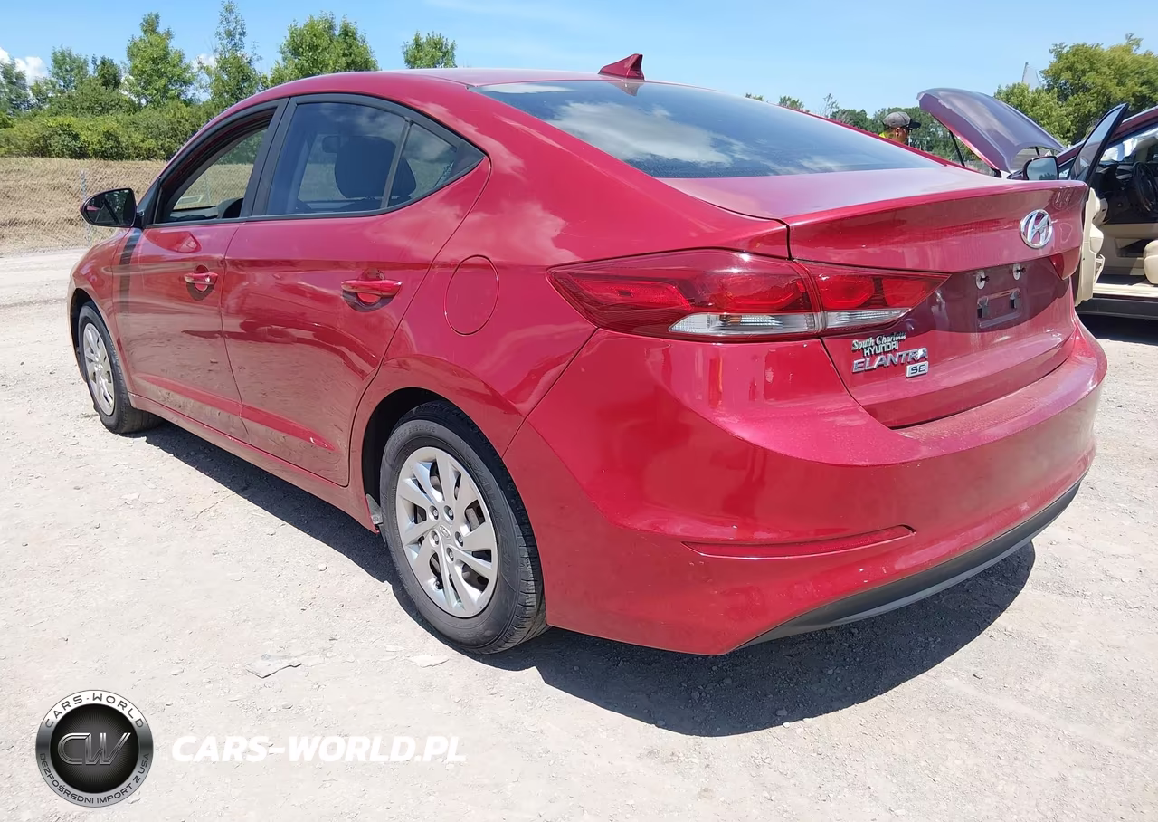 2017 Hyundai Elantra Se VIN:KMHD74LF3HU172494 - 3