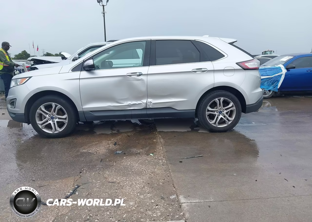 2015 Ford Edge Titanium VIN:2FMTK3K94FBB31004 - 14