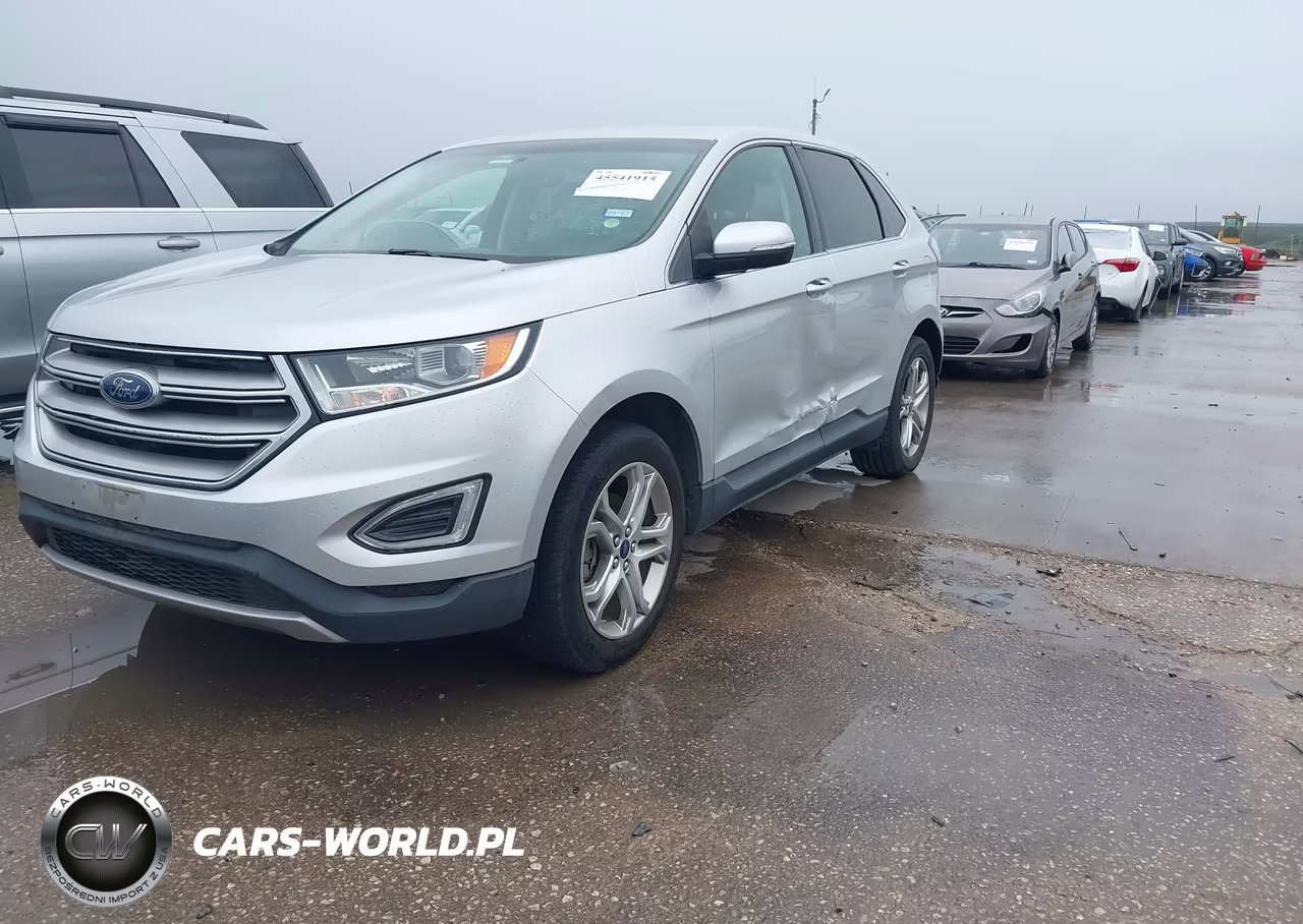 2015 Ford Edge Titanium VIN:2FMTK3K94FBB31004 - 2