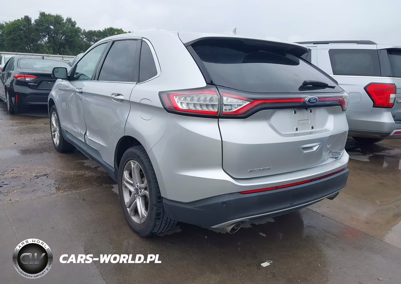 2015 Ford Edge Titanium VIN:2FMTK3K94FBB31004 - 3