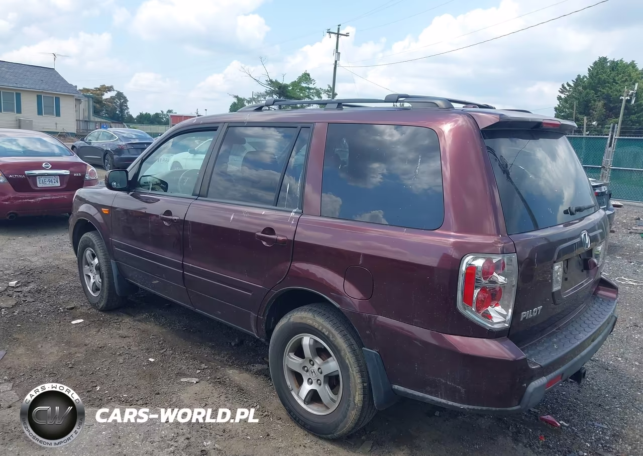 2008 Honda Pilot Ex-L VIN:5FNYF18798B024335 - 3