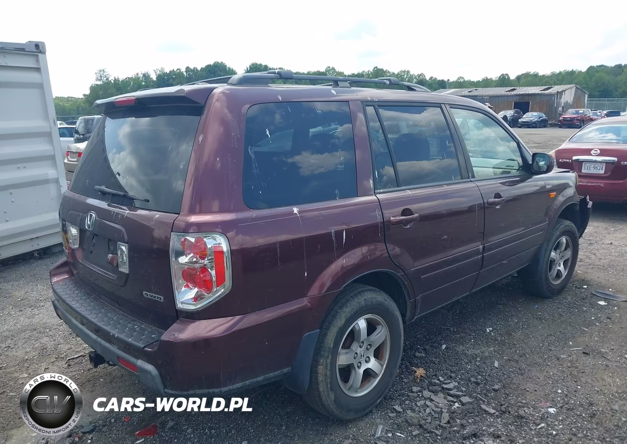 2008 Honda Pilot Ex-L VIN:5FNYF18798B024335 - 4