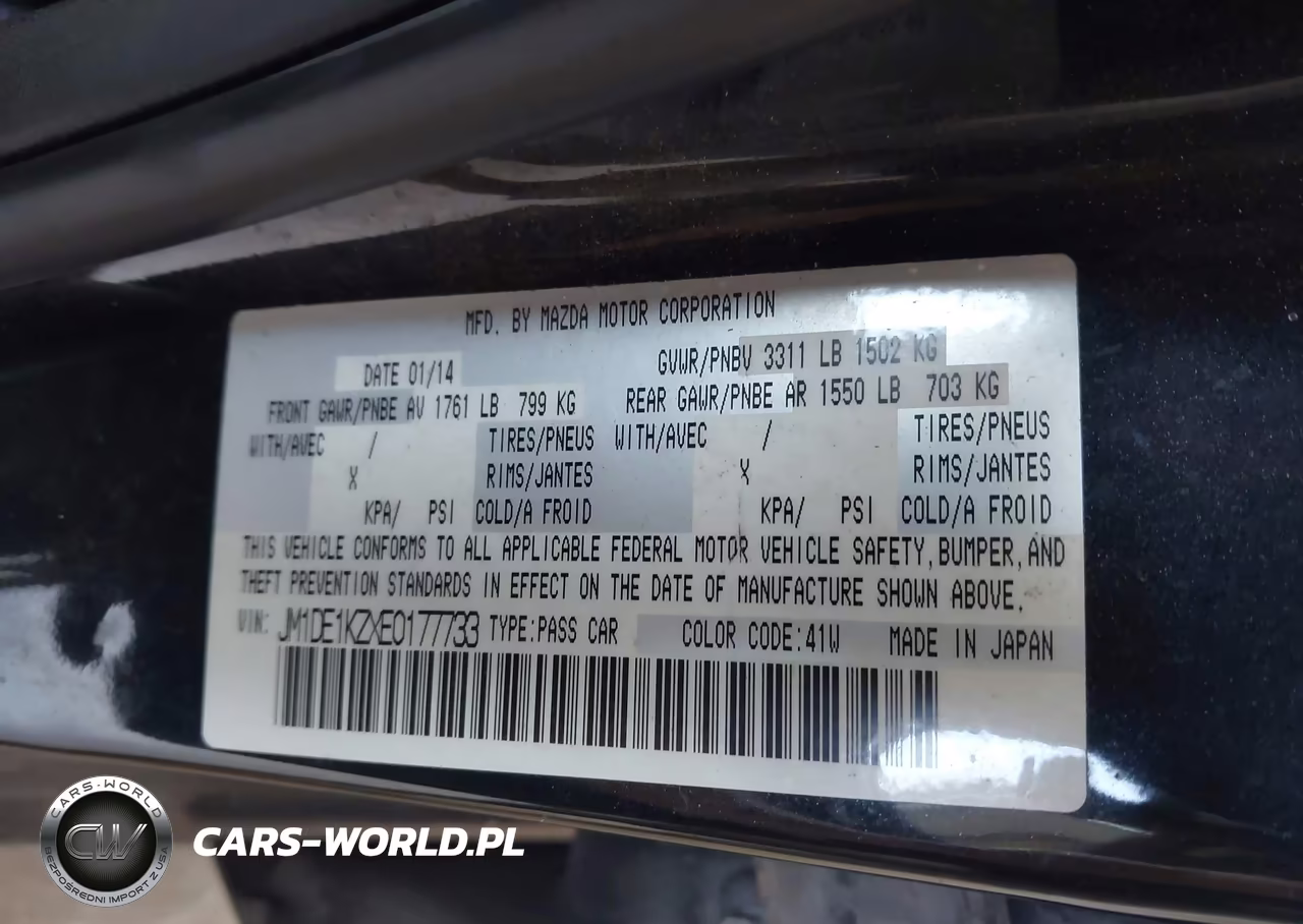 2014 Mazda Mazda2 Sport VIN:JM1DE1KZXE0177733 - 9